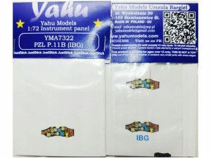 Tablica przyrządów do PZL P.11b YMA7322 Yahu