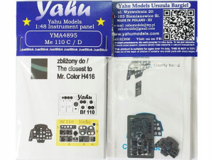 Fototrawiona tablica do Bf110 C/D YMA4895 Yahu