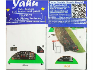 Tablica przyrządów do B-17 G Flying YMA3252 Yahu