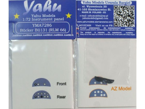 Tablica kokpit do Bucker Bu 131 YMA7286 Yahu