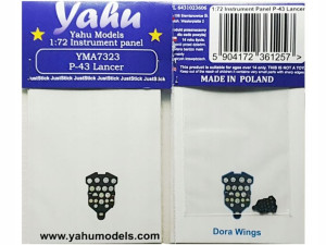Tablica przyrządów do P-43 Lancer YMA7323 Yahu