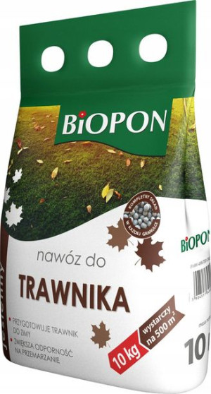 Biopon Nawóz Jesienny do Trawnika 10kg