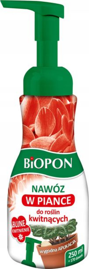 Biopon Nawóz W Piance Do Roślin Kwitnących 0,25l