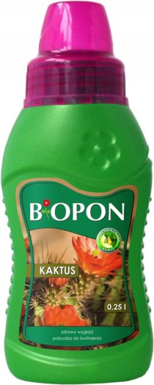Biopon Płyn Nawóz Do Kaktusów 250ml
