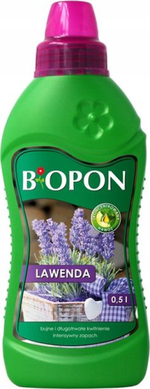 Biopon Płyn Nawóz Do Lawendy 500ml Lawenda 0,5l
