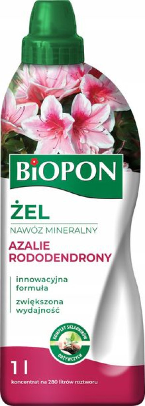 Biopon Żel Nawóz Mineralny Do Rododendronów 0,5l