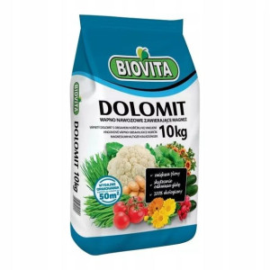 DOLOMIT MIELONY 10kg Nawóz Wapno Magnez Odkwasza