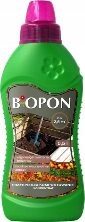 Komposter Przyszpiesza Kompostowanie Biopon 0,5 L