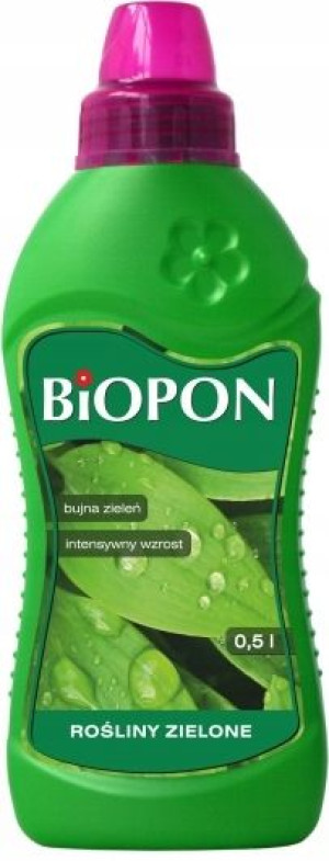 Nawóz Do Roślin Zielonych Biopon Płyn 0.5l