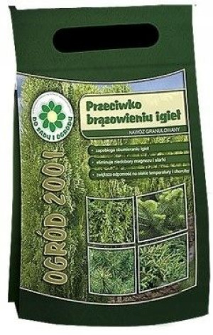 Nawóz Pod Iglaki 2kg Przeciw Brązowieniu Igieł