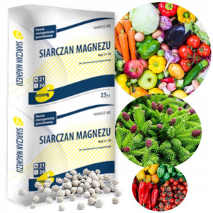 SIARCZAN MAGNEZU 25kg nawóz magnezowy Granulat