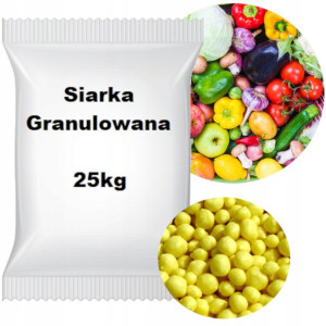 SIARKA GRANULOWANA 25kg odkażanie zakwaszanie 99%