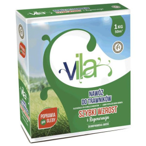 Vila nawóz trawnika Szybki Wzrost Regeneracja 1kg