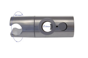 Suwak Q=19mm Szary Guzik
