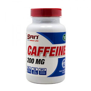 Caffeine Anhydrous - PRZEDTRENINGÓWKA - SAN - 120 kaps