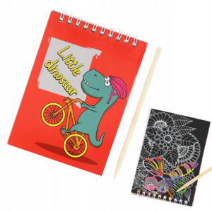 V2 Zdrapywanka Z Wzorami Wydrapywanka Notes+rysik