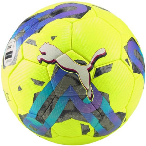 Piłka nożna puma orbita 2 tb fifa quality pro żółto-niebiesko-czarna 83775