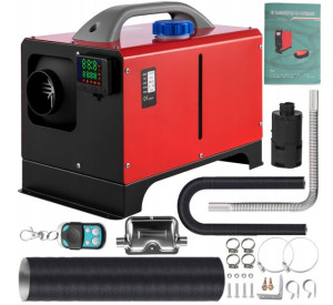 Ogrzewanie Postojowe Nagrzewnica 8kw 12v Olej