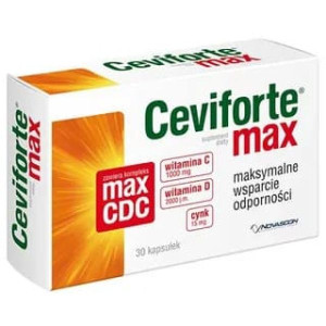 Ceviforte MAX, kapsułki, 30 szt.