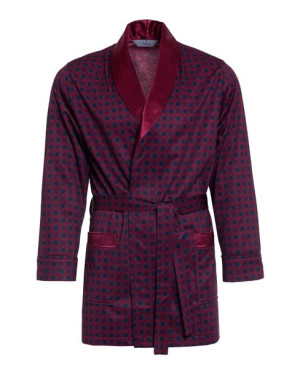 Elegancka cienka bonżurka męska RE-503 Bordowa 31 - L