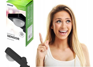 Czujnik Ruchu Obecności 360° Zewnętrzny Ip65 2000w