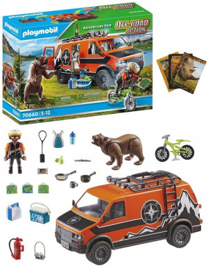 Playmobil 70660 Wyprawa Vanem Off-road Action +% + Gratis Zeszyt