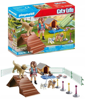 Playmobil 70676 Zestaw Upominkowy Treserka Psów