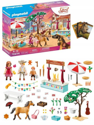 Playmobil 70694 Festiwal W Miradero Spirit Untamed + Gratis Zeszyt