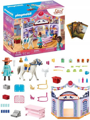 Playmobil 70695 Sklep Jeździecki W Miradero Spirit + Gratis Zeszyt