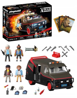 Playmobil 70750 Drużyna A Samochód Van A-team + Gratis Zeszyt