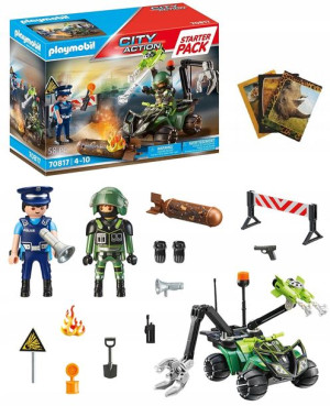 Playmobil 70817 Starter Pack Policja + Gratis Zeszyt