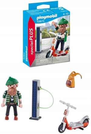 Playmobil 70873 Hipster Z Elektryczną Hulajnogą