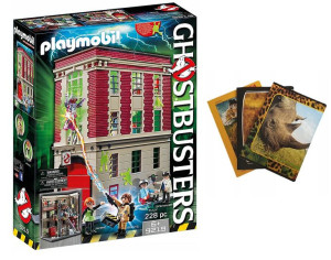 PLAYMOBIL 9219 Pogromcy Duchów Straż Pożarna + GRATIS ZESZYT