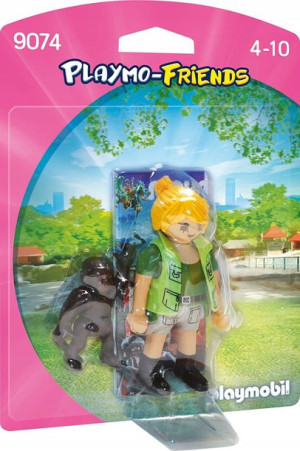 Playmobil 9074 Opiekunka Zwierzat Z Gorylątkiem