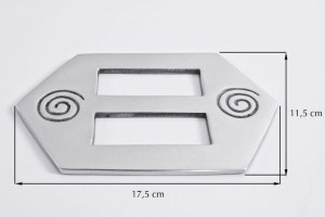 Upinacz Dekoracyjny 037 Srebrny