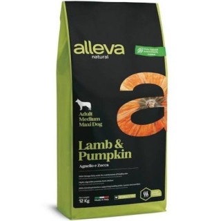 ALLEVA Natural Adult psów Jagnięcina Dynia 2kg