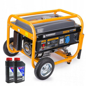 AGREGAT PRĄDOTWÓRCZY Generator 3000W 230V AVR Koła