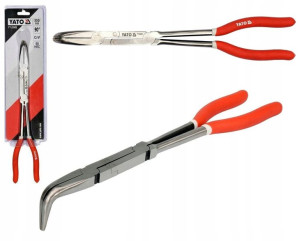 Yato Szczypce Wydłużone Wygięte 2 Przeguby 330mm