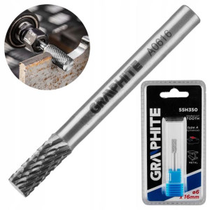 Graphite Frez Do Metalu Walcowy Hm Typ A 6x16mm