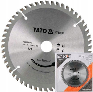 Yato Tarcza Widiowa Do Aluminium 160x52tx20mm