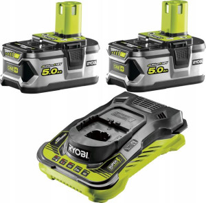 Ryobi Rc18150-250 Akumulator 2x5ah 18v Ładowarka