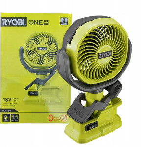 RYOBI WENTYLATOR WIATRAK Akumulatorowy RCF18 ONE+