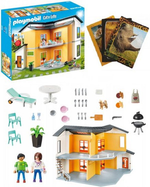 Playmobil City Life 9266 Duży Nowoczesny Dom + Zeszyt Gratis