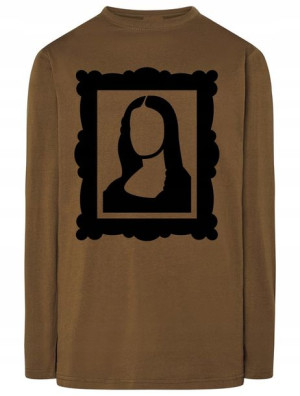 Longsleeve męski nadruk Mona Lisa Rozm.XS