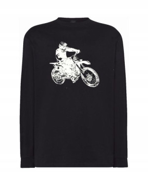 Longsleeve męski nadruk Motor MOTOCROSS r.5XL