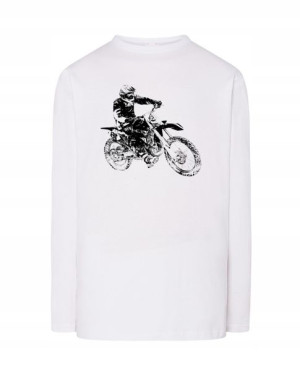Longsleeve męski nadruk Motor MOTOCROSS r.5XL