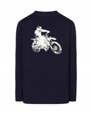 Longsleeve męski nadruk Motor MOTOCROSS r.L