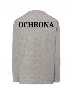 Longsleeve męski nadruk Ochrona Rozm.XXL