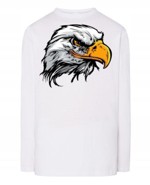Longsleeve męski nadruk Orzeł Eagle Rozm.5XL