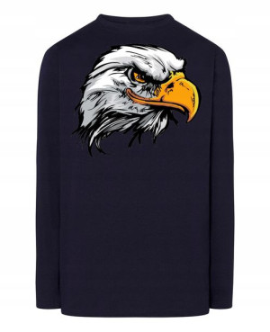 Longsleeve męski nadruk Orzeł Eagle Rozm.XS